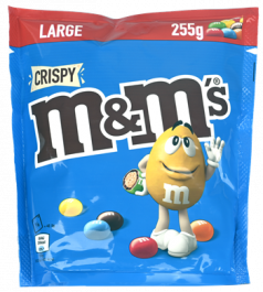 M&M's Crispy More To Share Pouch 213g X 4